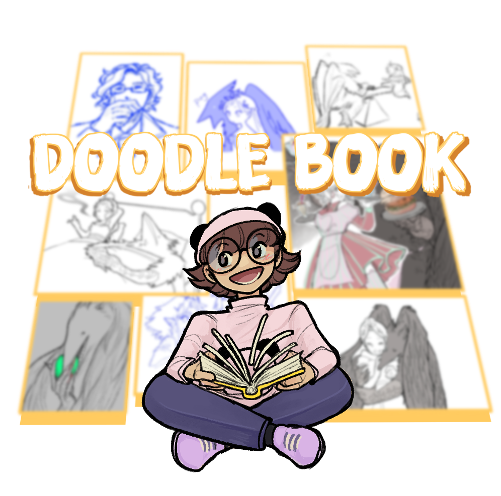 An assortment of doodles.